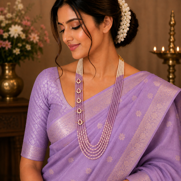 Multi-Layer Pearl Beads Necklace for Women