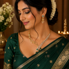 Radiant Charm Antique Necklace Set
