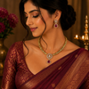 Pendant style Traditional Kante necklace