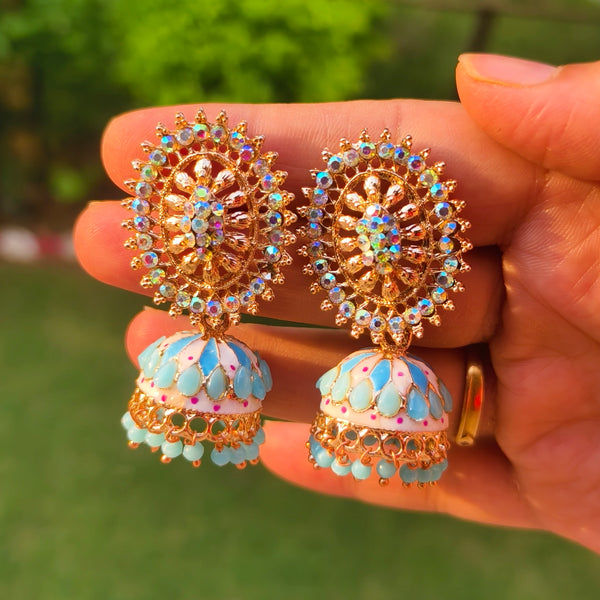Royal Aura Jhumka Earrings