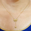 BowCharm Heart Pendant Chain