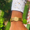 Om Radiance Gold Men’s Bracelet