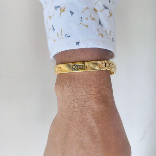 Ram Strength Gold Men’s Bracelet