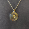 Om Mandala Anti-Tarnish Men’s Silver Pendant Chain