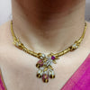 Golden Blossom Antique Necklace Set