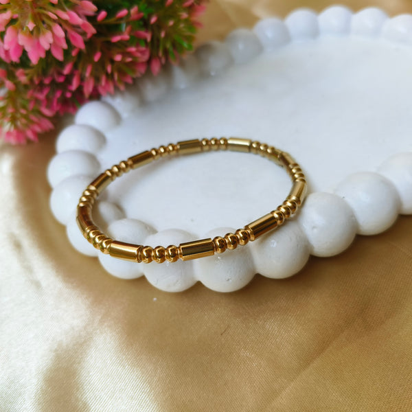 Golden Aura Bead Bracelet ✨