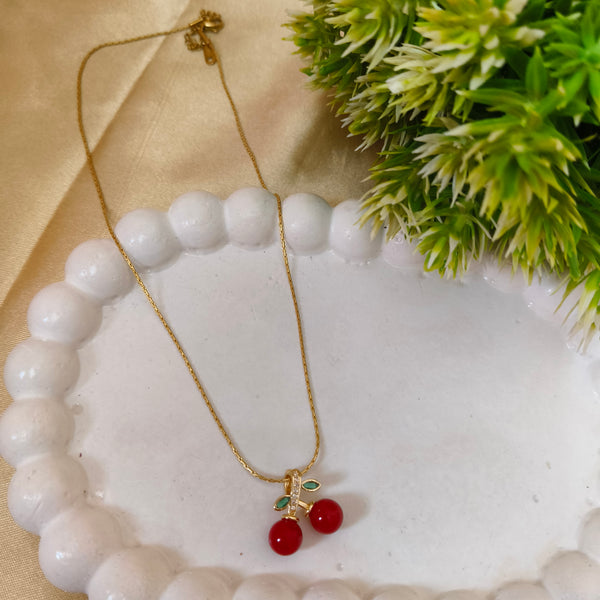 🍒 Cherry Pendant Chain