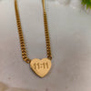 Wishmaker 11:11 Heart Pendant Chain