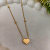 Minimal Muse Heart Pendant Chain