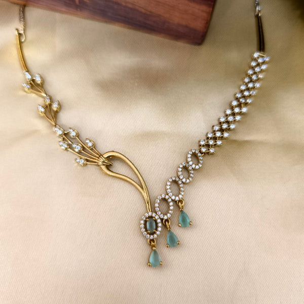 Radiant Charm Antique Necklace Set
