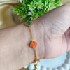 VivaClover Rainbow Charm Bracelet