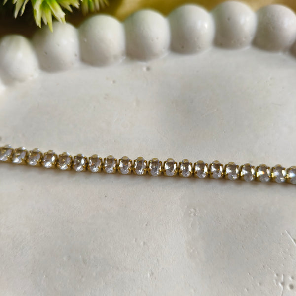 LuxeGlow Tennis Bracelet
