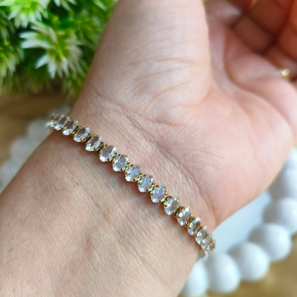 LuxeGlow Tennis Bracelet
