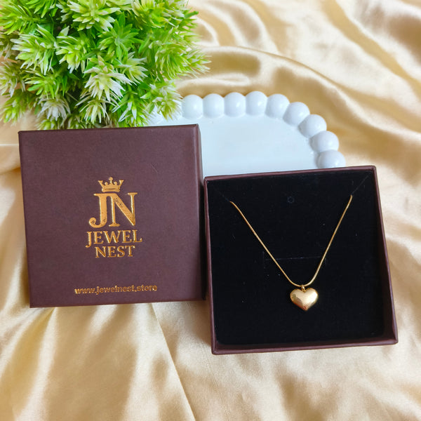 Pure Heart Minimalist Pendant Chain