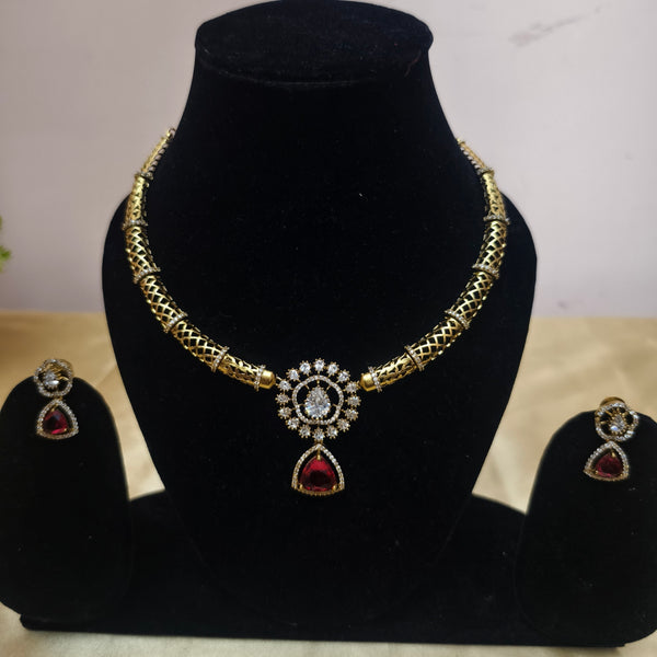 Pendant style Traditional Kante necklace