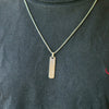 FrostBar Silver Pendant