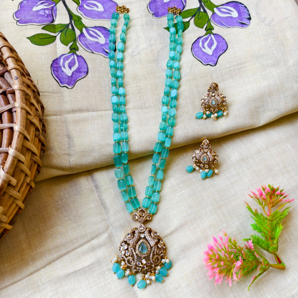 Aqua Victorian Elegance Haram