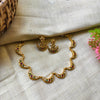 Celestial Crescent Antique Choker