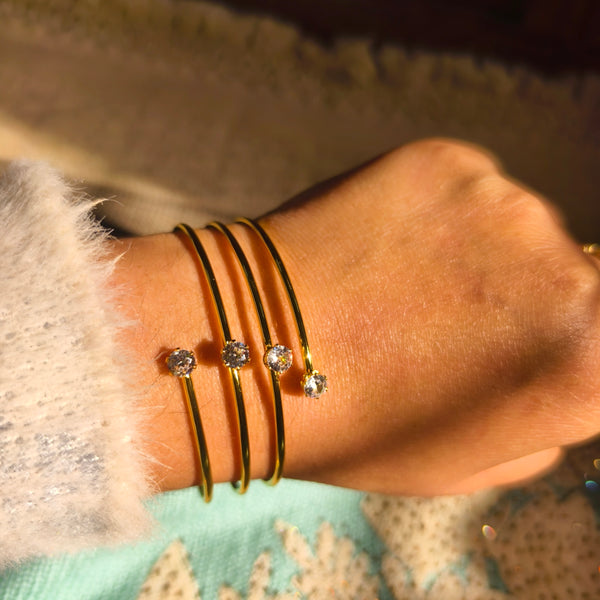 GlowSphere Diamond-Cut Bracelet