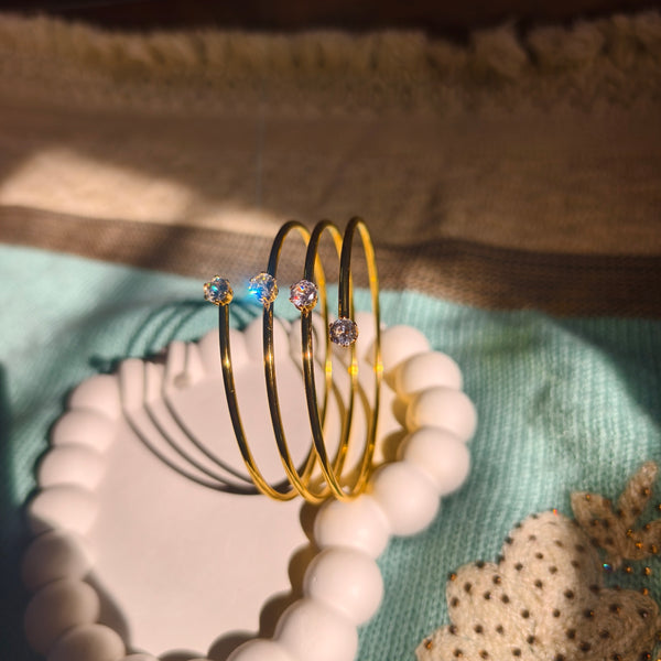 GlowSphere Diamond-Cut Bracelet