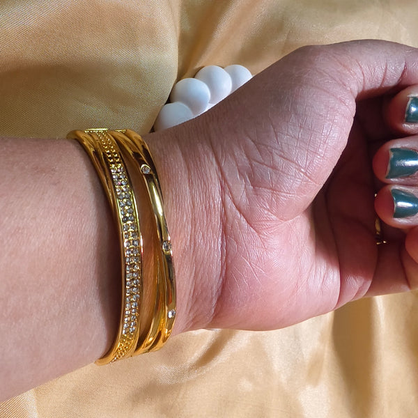 LuxeLayer Triple Bracelet