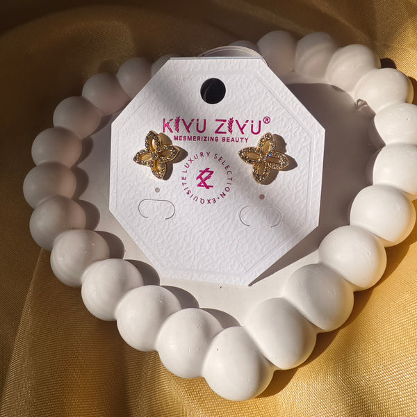 Crystal Bloom Studs