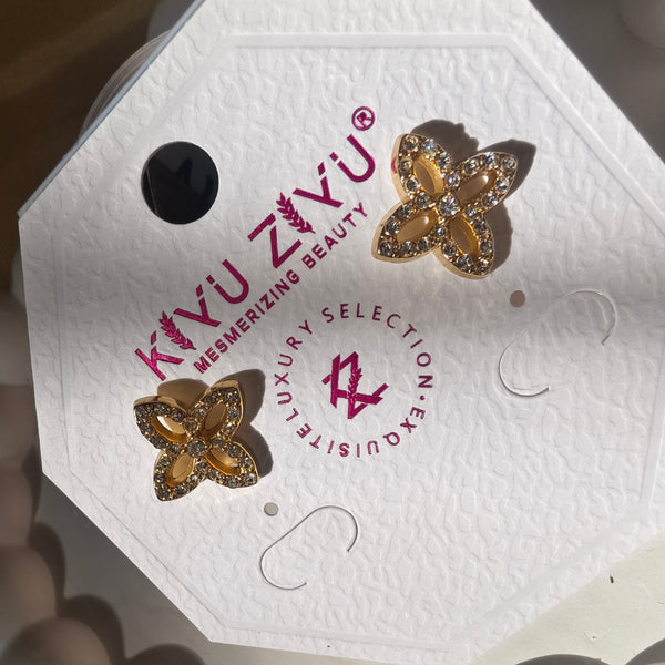 Crystal Bloom Studs