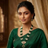 Emerald Pearl Royale Multi-Layer Necklace Set