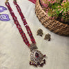 Ruby Royale Beads Necklace Set