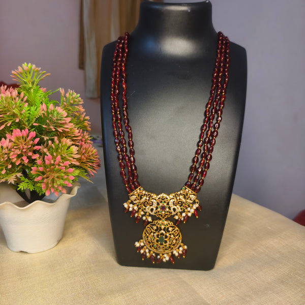 Traditional Maharani Style Beads Necklace