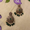 Emerald Maharani Beads Necklace Set