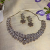 Mehendi Plated Diamond Necklace Set