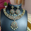 Aqua Royale Victorian Choker Necklace Set