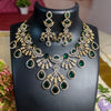 Emerald Royale Statement Necklace Set