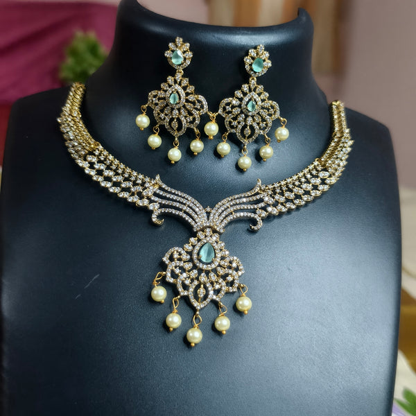 Celeste Pearl Elegance Necklace Set