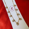 Crystal Hearts Anti-Tarnish Pendant Chain