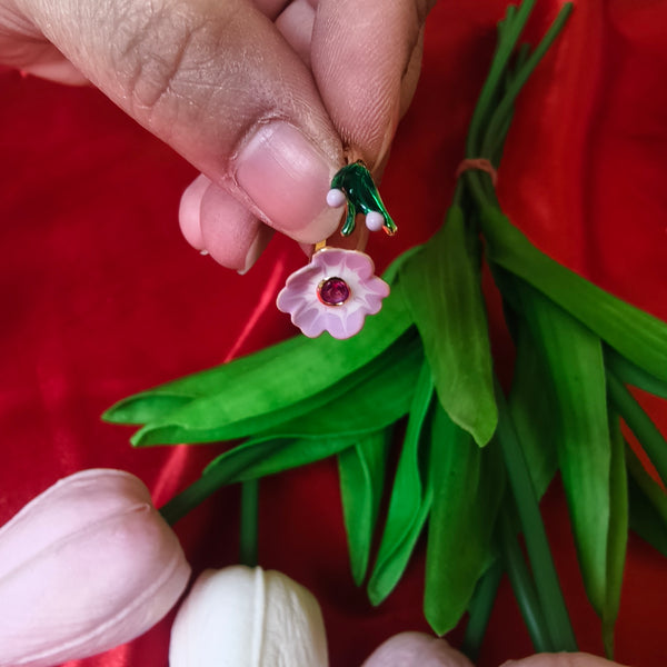 Blossom Charm Anti-Tarnish Flexible Ring