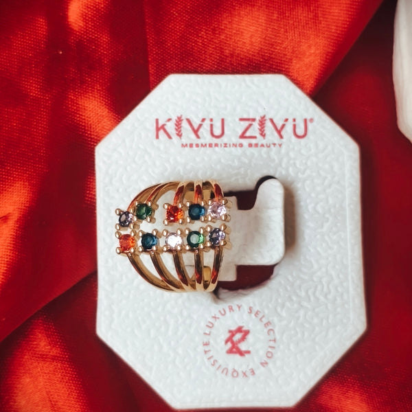 Aurora Multi-Stone Luxe Ring