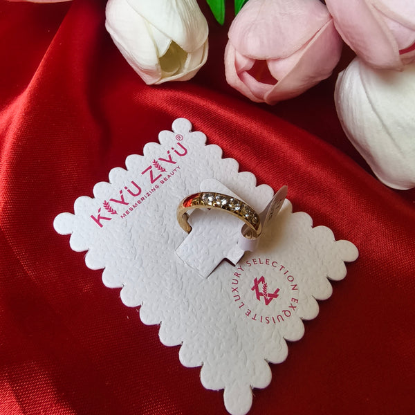Celeste Spark Anti-Tarnish Crystal Ring