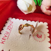 Twinkle Heart Duo Ring