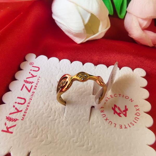 Twinkle Heart Duo Ring