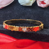 Tiny Hearts Gold Kada (Baby Size)