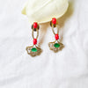 Gulnaar Emerald Bloom Necklace Set