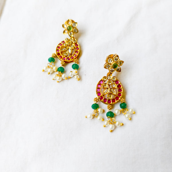 Kemp stone Beads Long Haram Set