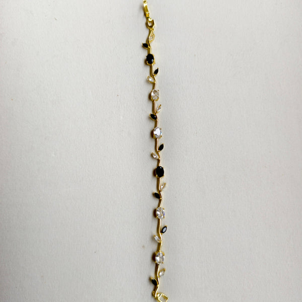 Midnight Bloom Tulip Bracelet