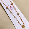 Daisy Charm Anti-Tarnish Pendant Set