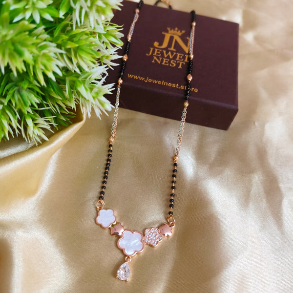 Pearl Clover Glow Mangalsutra
