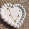 Daisy Floral Charm Necklace