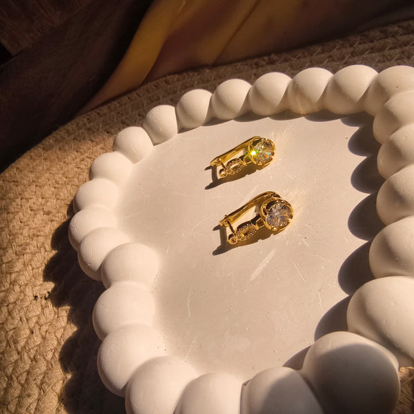 Celeste Drop Crystal Earrings