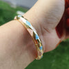Pastel Diamond Enamel Kada